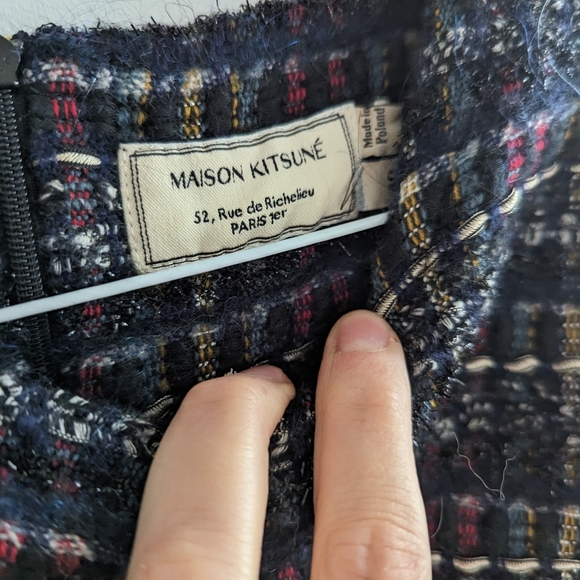 Maison kitsune jacquard top - Picture 3 of 4